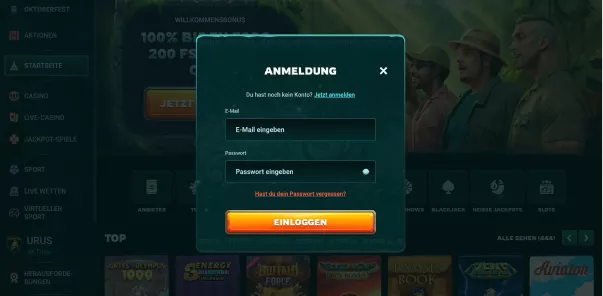 Playio Casino Registrierungsformular öffnet die Tür zu Boni und großen Spielen